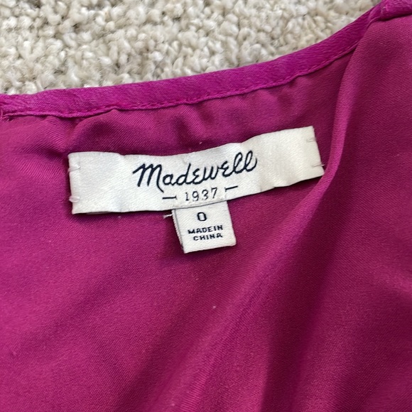 Madewell 100% Silk Mini Dress - Picture 3 of 5